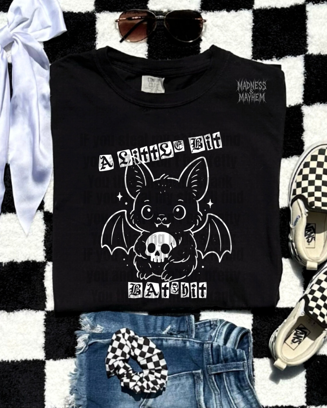 A little bit batshit shirt