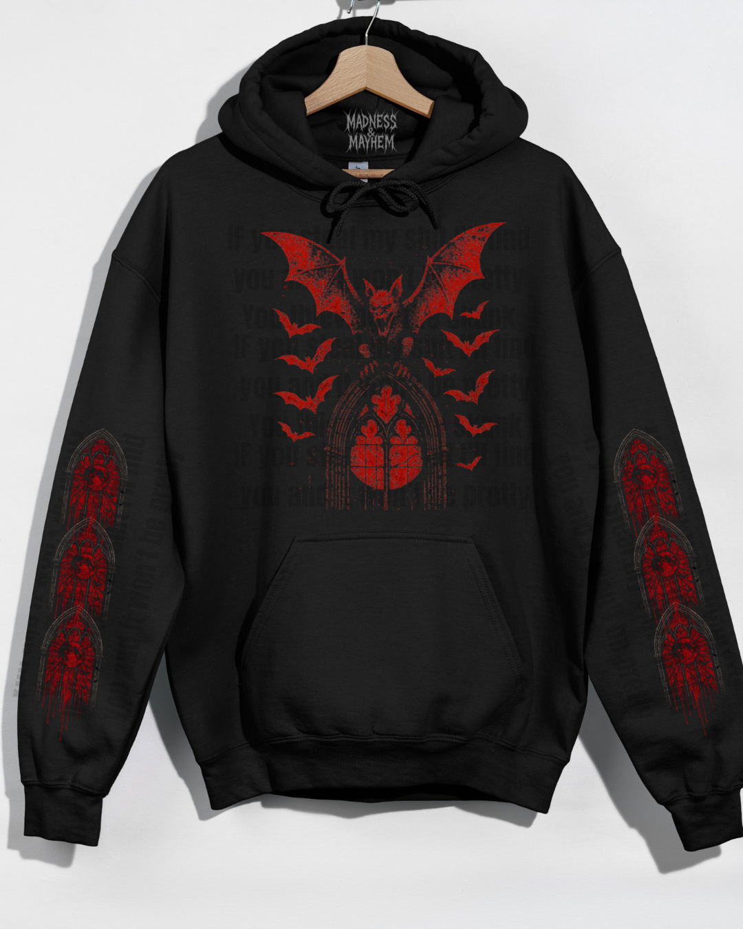 Cathedral with sleeves hoodie