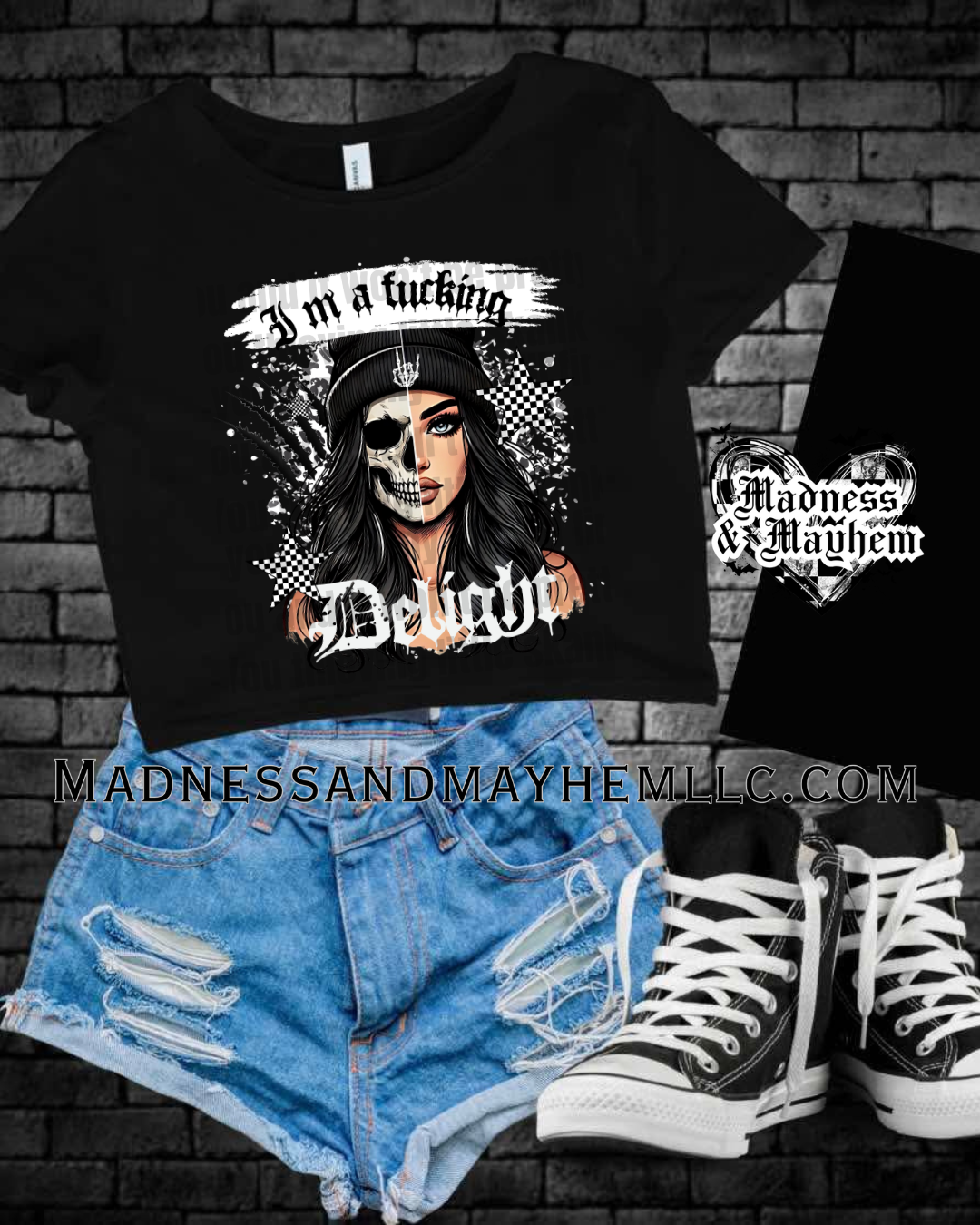 Delight Cropped Tee