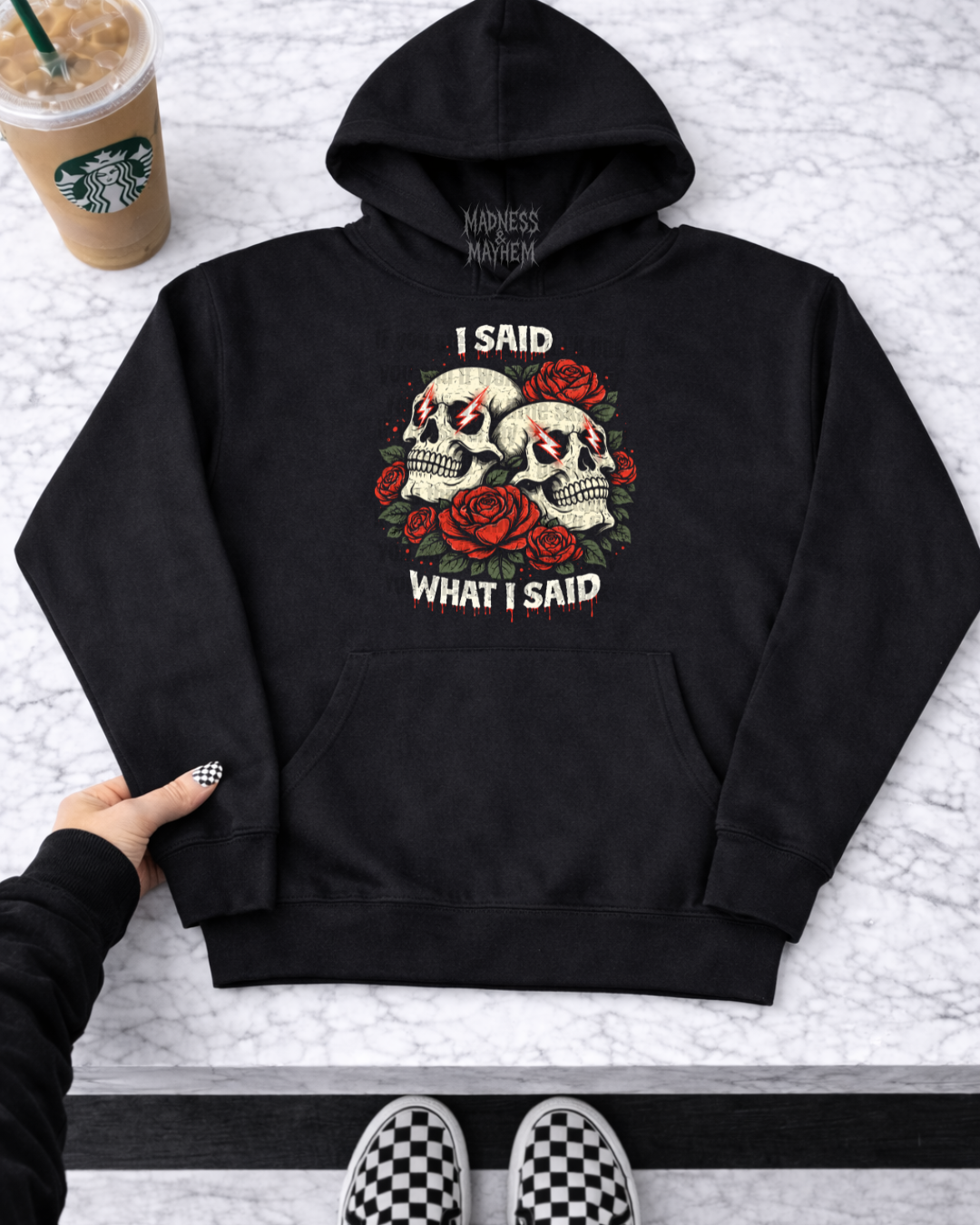 I said what I said hoodie