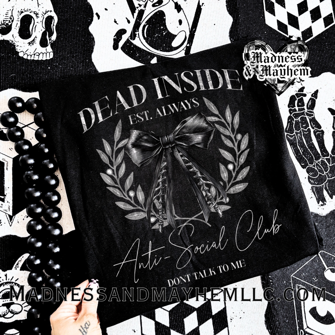 Dead inside anti social club Shirt