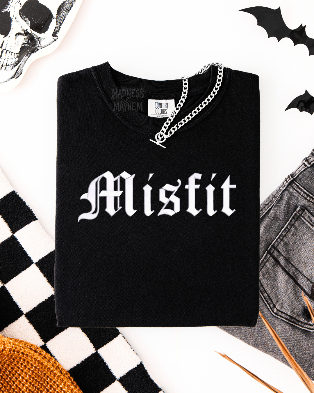 Misfit Embroidered Tshirt