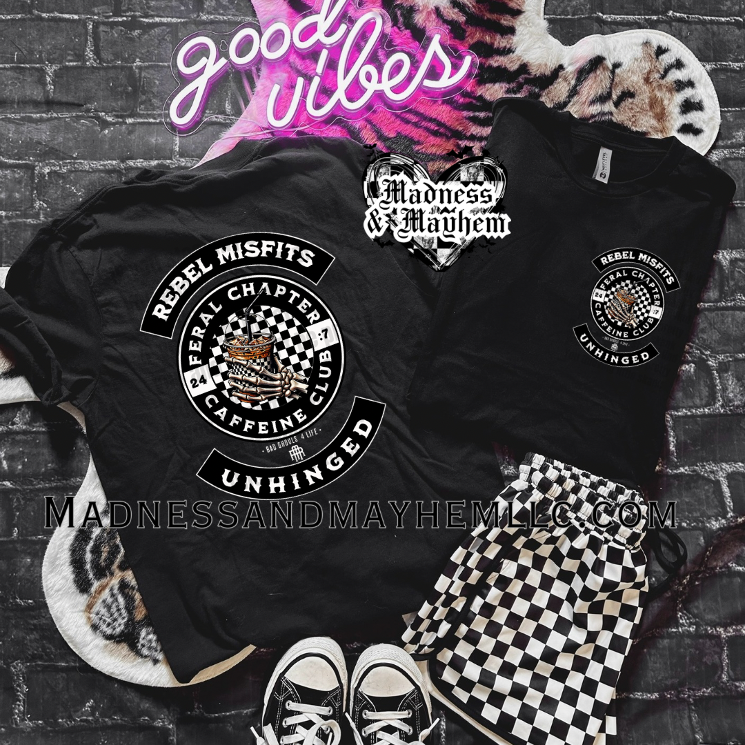 Rebel misfit FRONT/BACK Shirt (finished product)