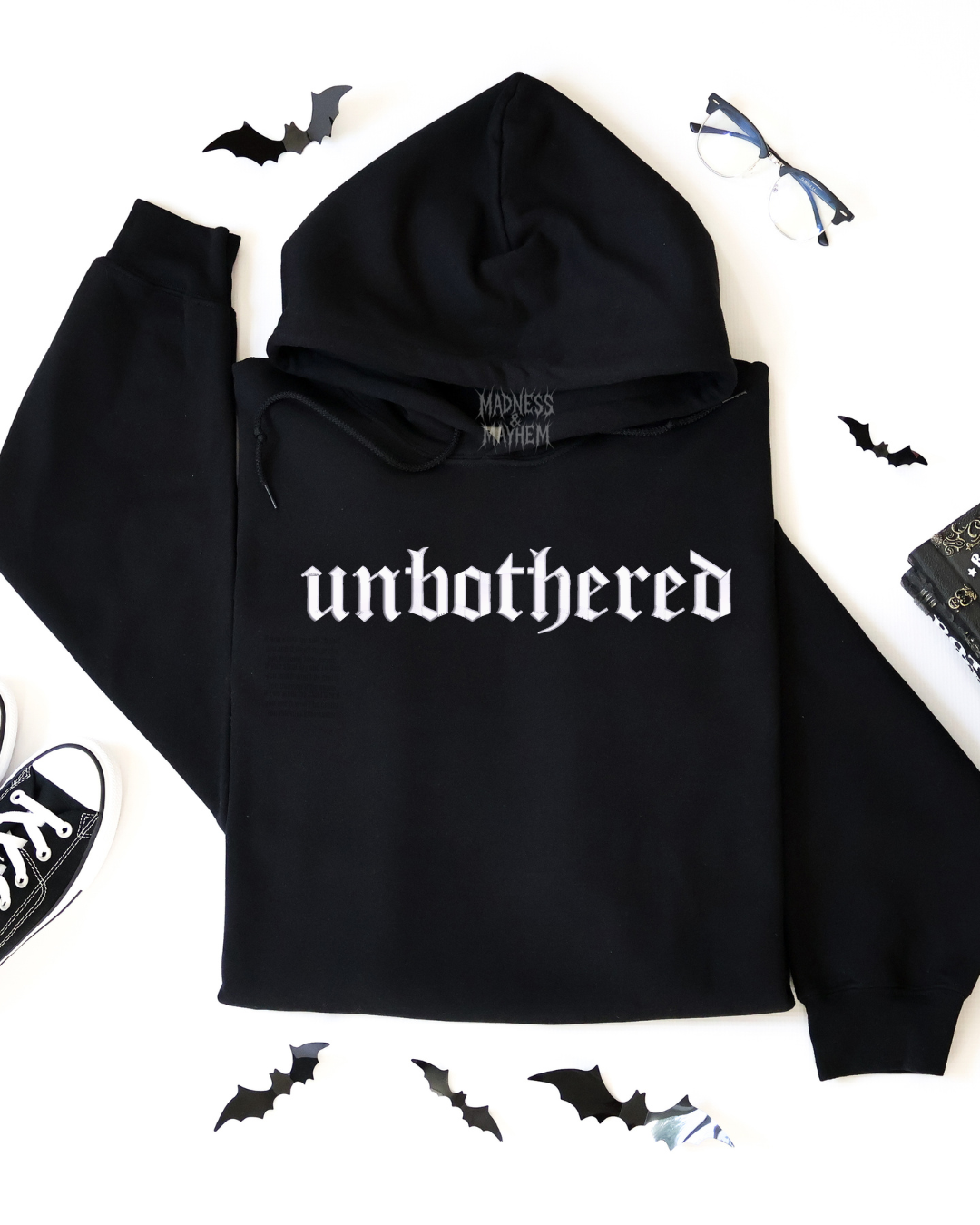 Unbothered Embroidered Hoodie