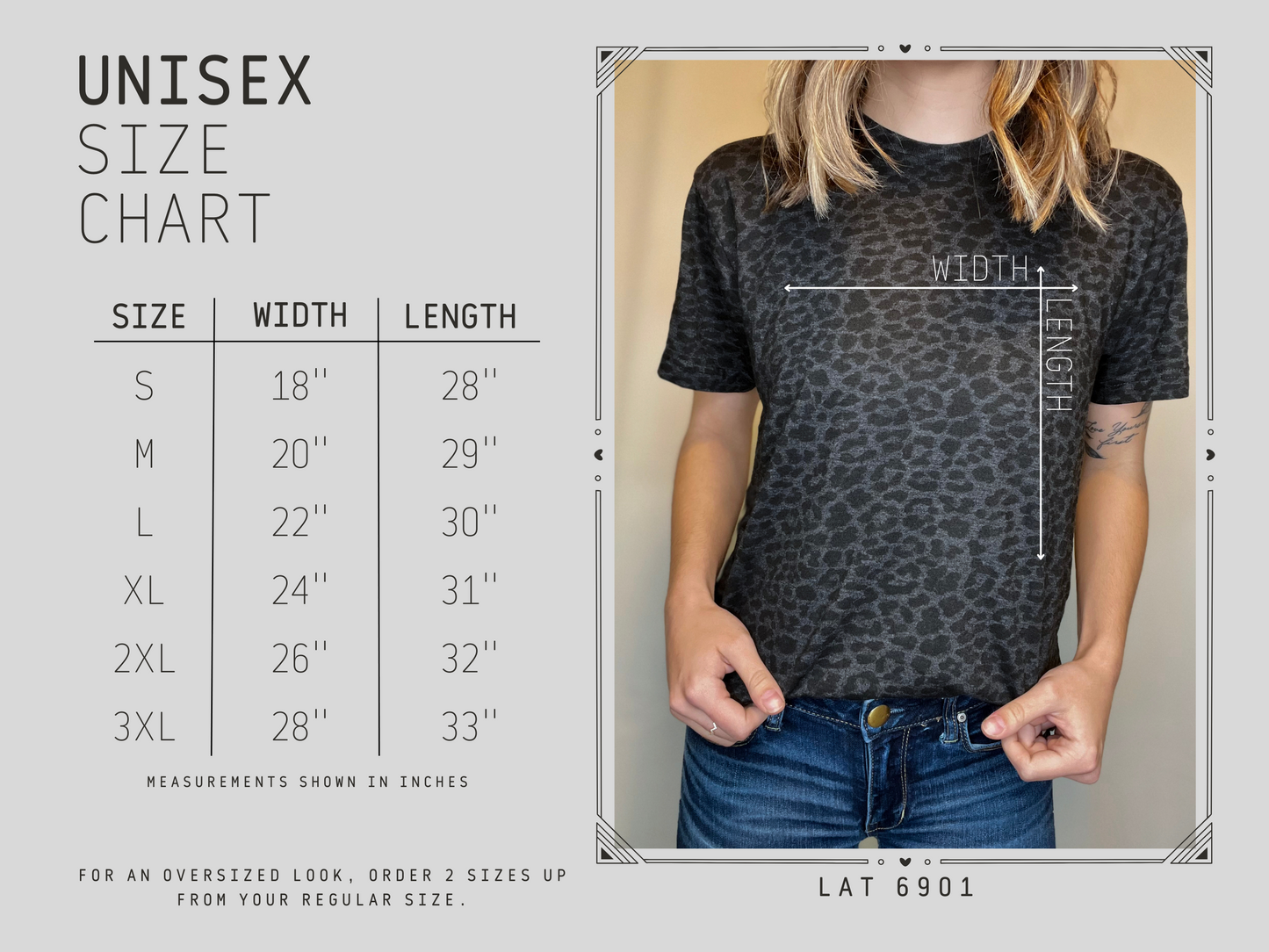 PRETTY & problematic embroidered leopard print T-shirt