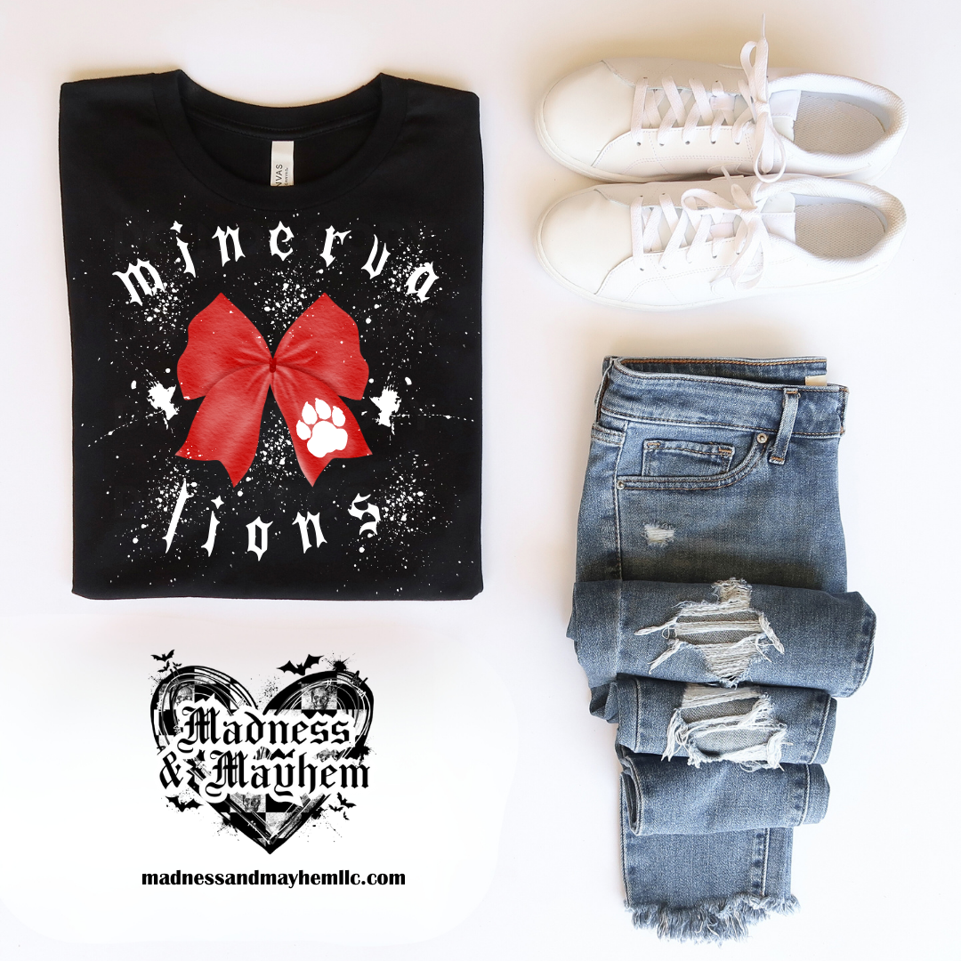 Minerva Lions Splatter tshirt