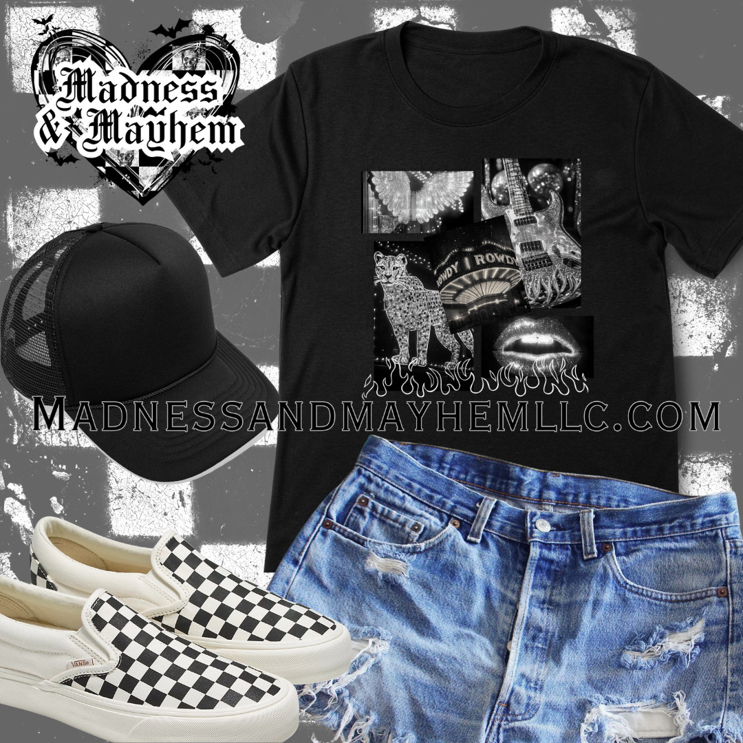 Rowdy Collage Shirt