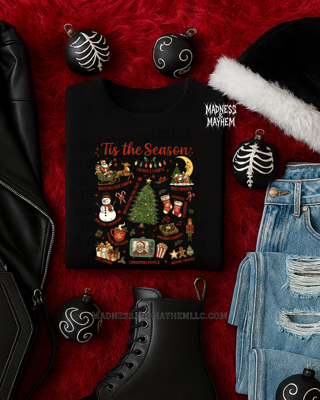 Tis the season collage tshirt