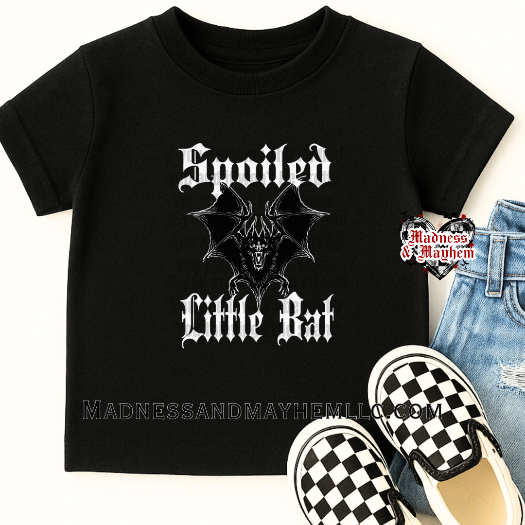 Kids Spoiled Little Bat Shirt