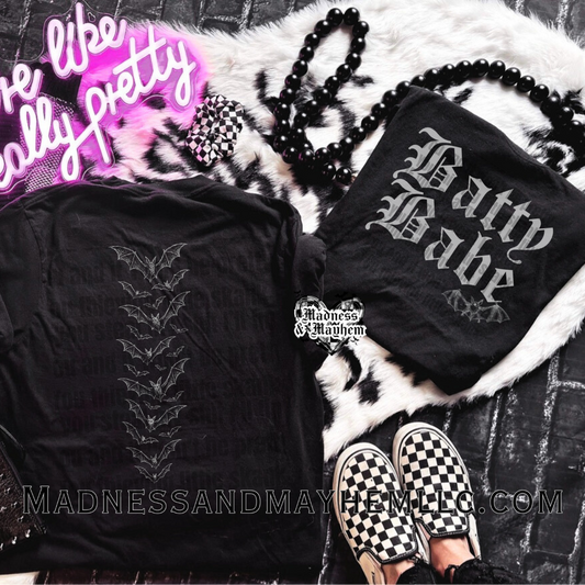 Batty babe FRONT/BACK Shirt
