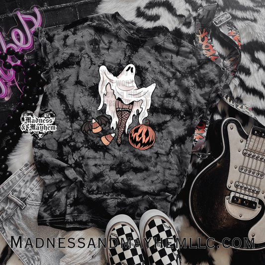 Boodior BLACK tie dye Shirt