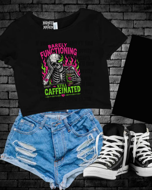Barely functioning Cropped Tee
