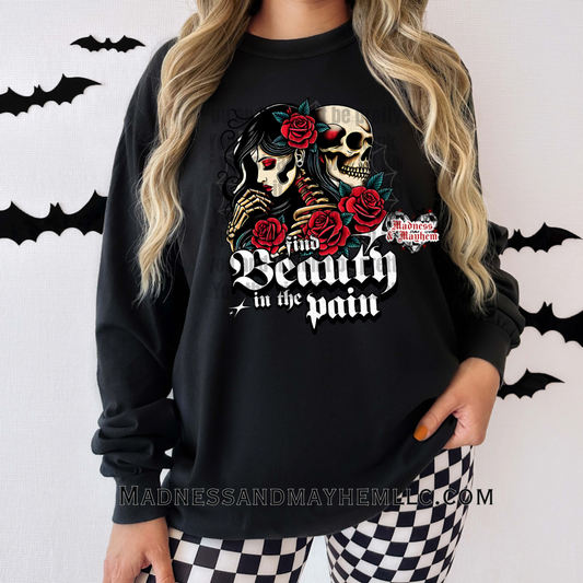 Find beauty long sleeve tee