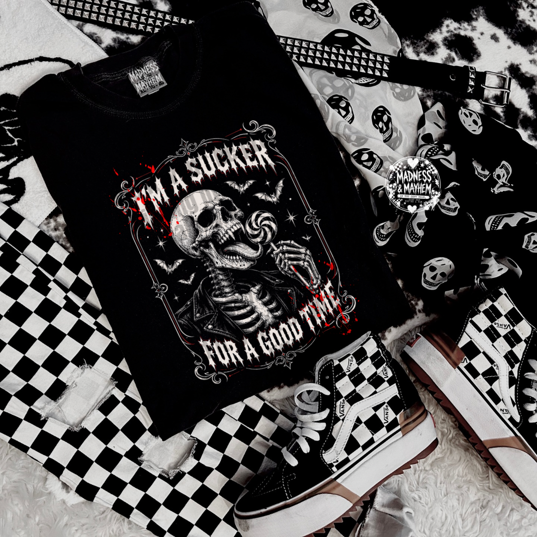 Sucker for a good time tshirt