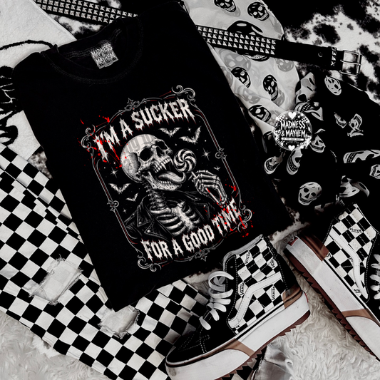 Sucker for a good time tshirt