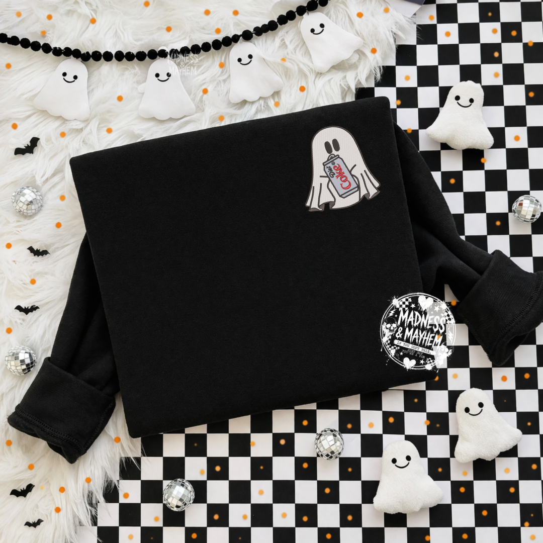 Diet Coke embroidered sweatshirt