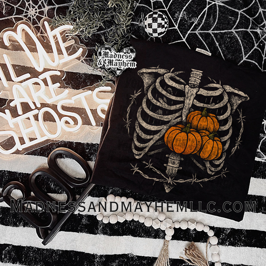 Pumpkin ribs Halloween Shirt