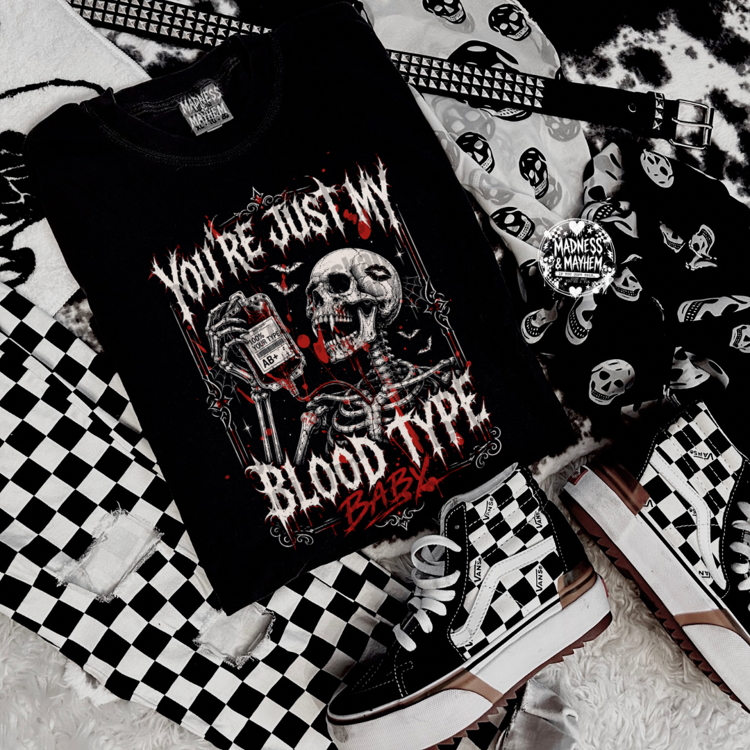 My blood type tshirt
