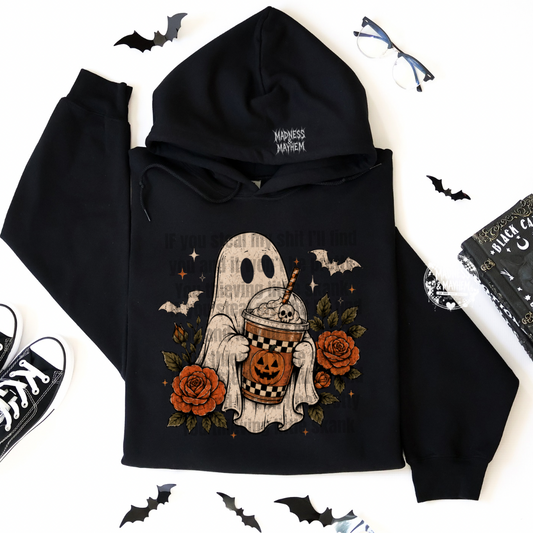 Fall ghostie hoodie