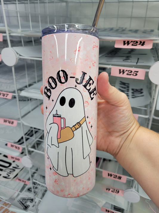 Boo-Jee 20 oz tumbler (finished product)