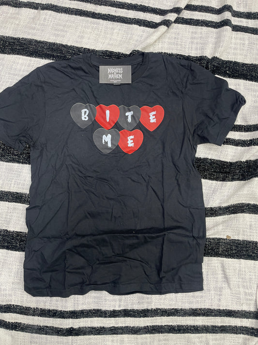 Medium bite me shirt READY TO SHIP
