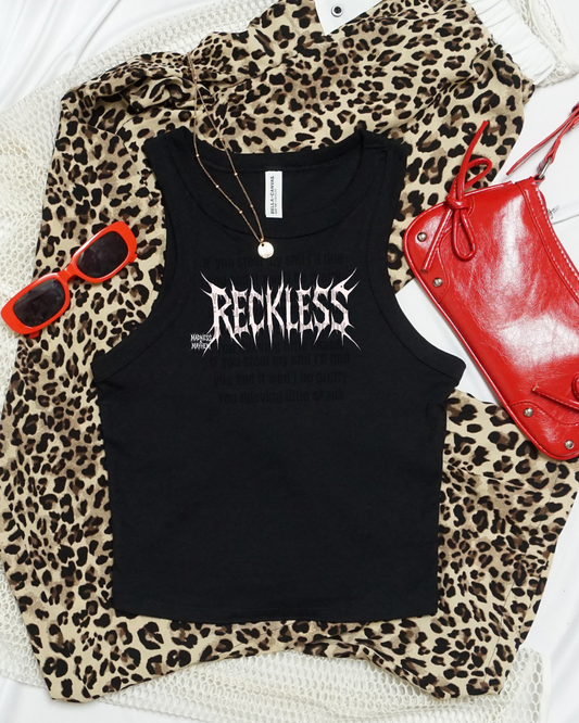 reckless cropped tank