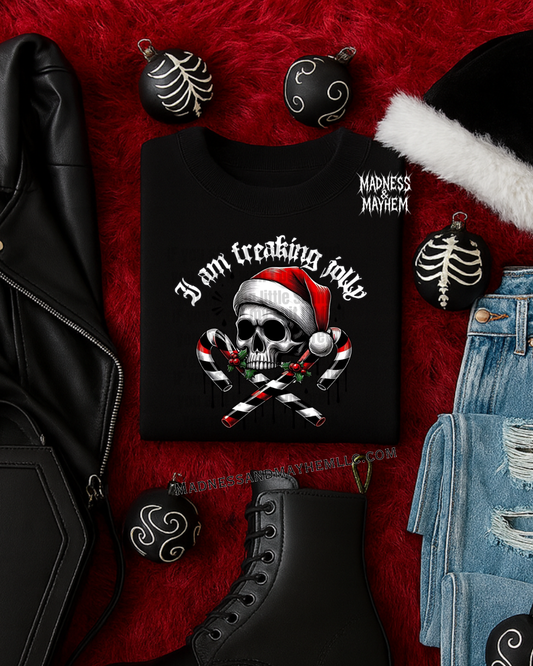 i am freaking jolly tshirt