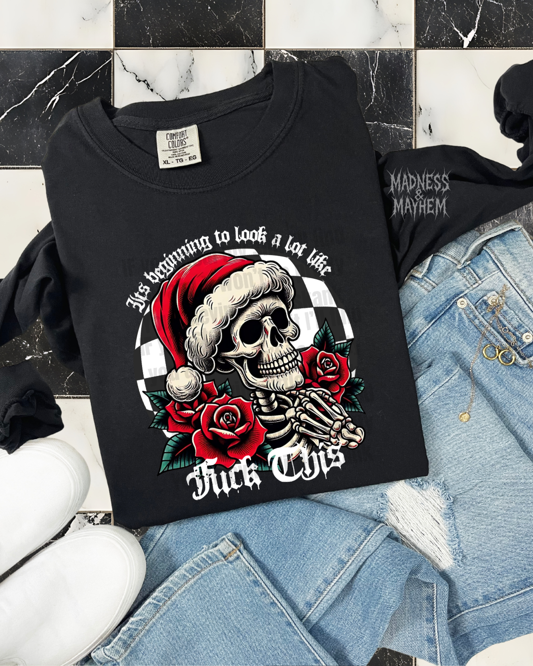 beginning to look a lot like long sleeve tee