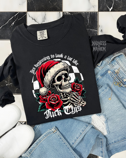 beginning to look a lot like long sleeve tee