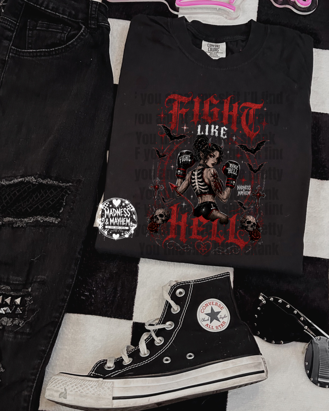 Fight like hell shirt