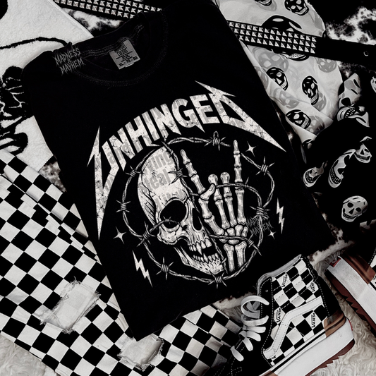 unhinged skull tshirt