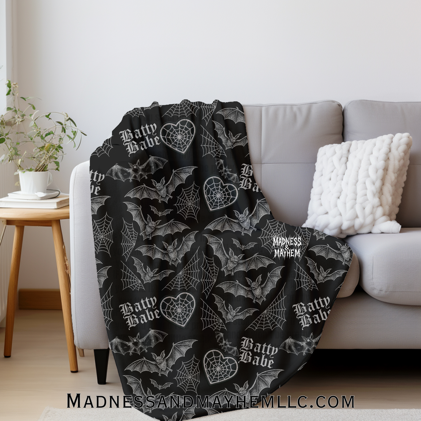 Batty babe blanket