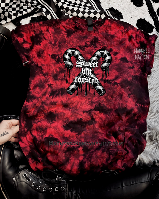 sweet but twisted tie dye tshirt