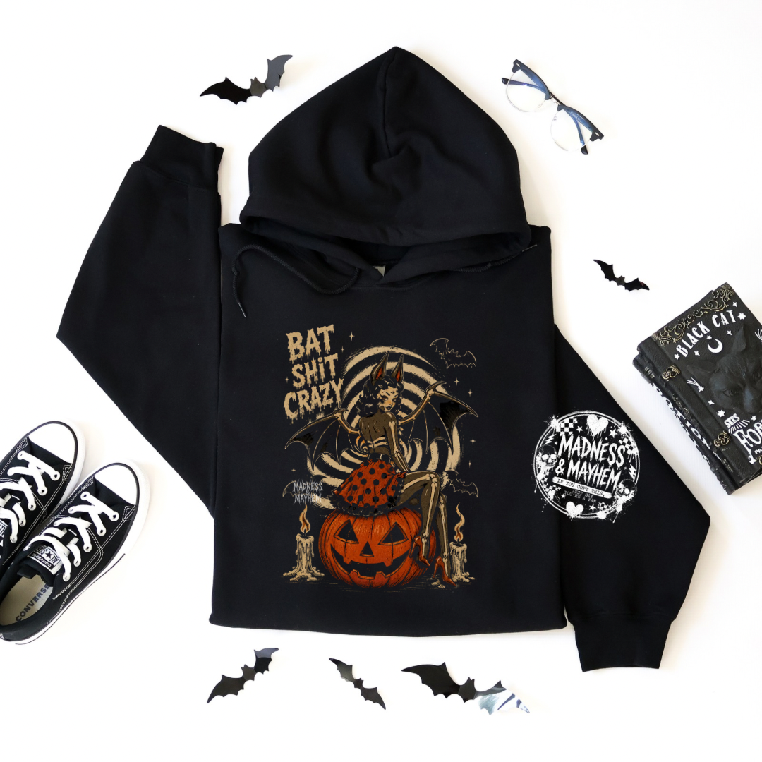 Bat shit crazy exclusive hoodie