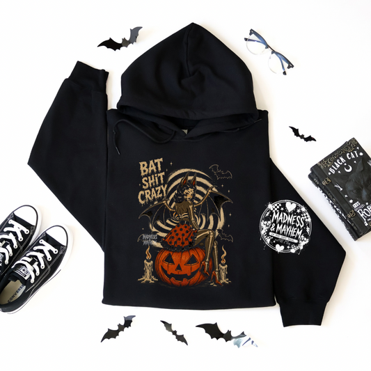 Bat shit crazy exclusive hoodie