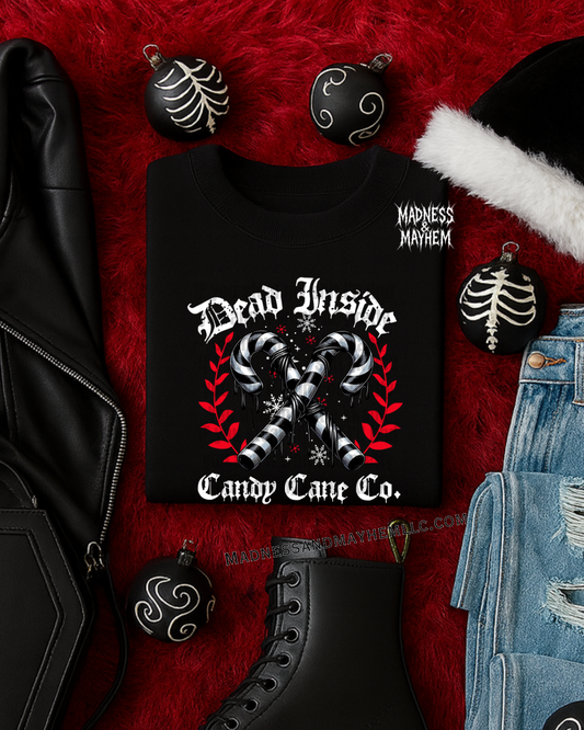 Dead inside candy cane co tshirt