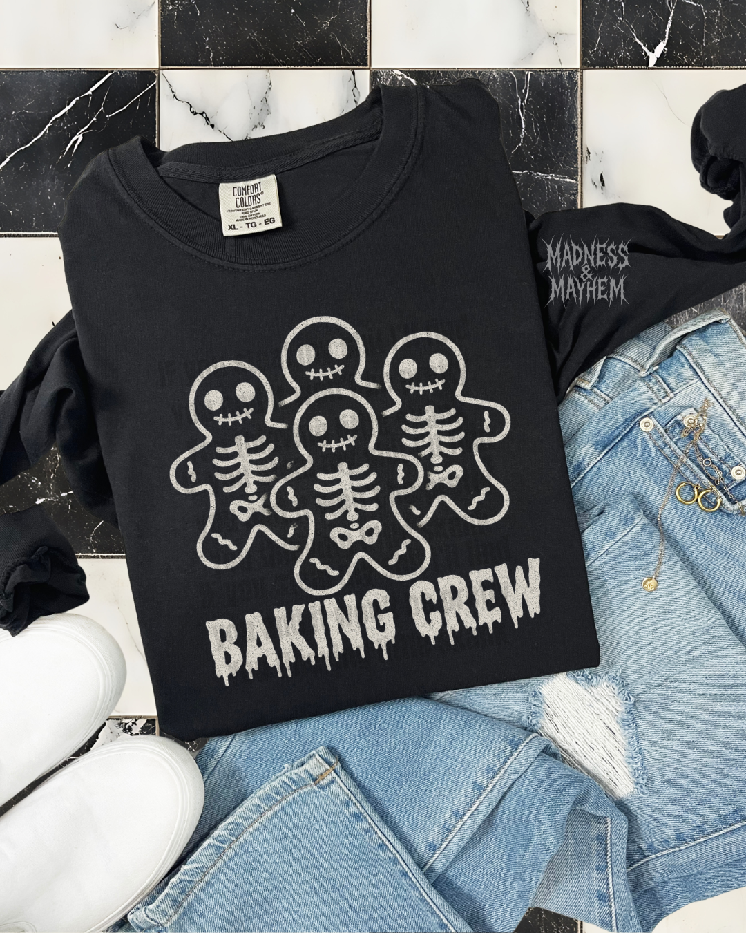 baking crew long sleeve tee