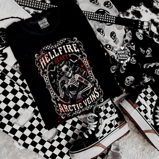Hellfire heart tshirt