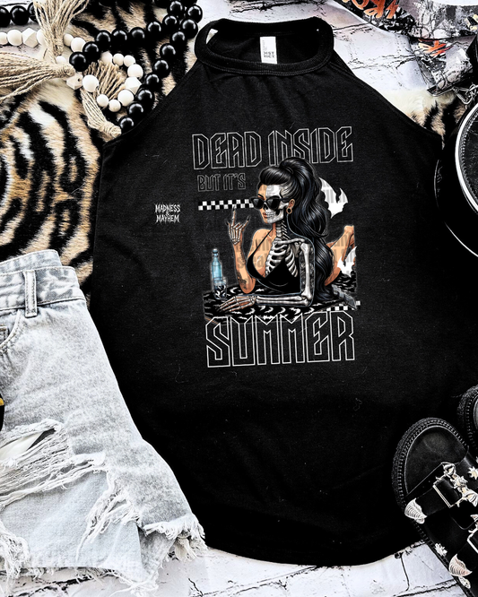 dead inside summer rockstar tank