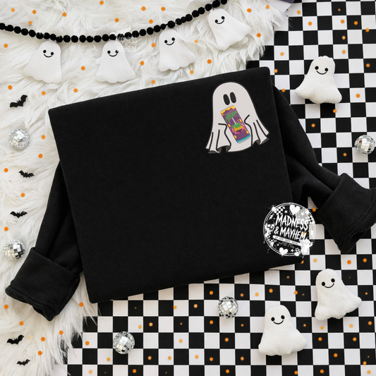 Witches brew embroidered sweatshirt