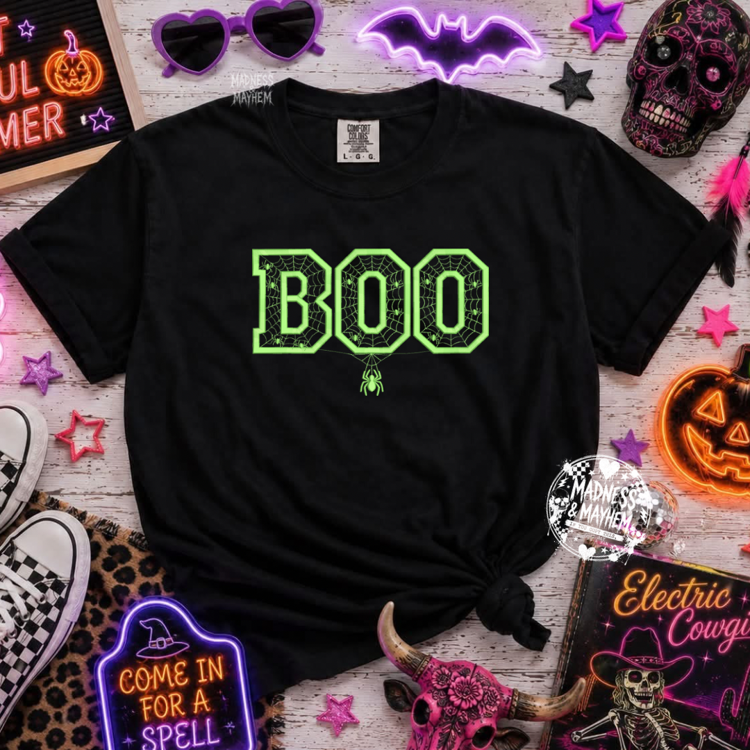 Boo embroidered tshirt