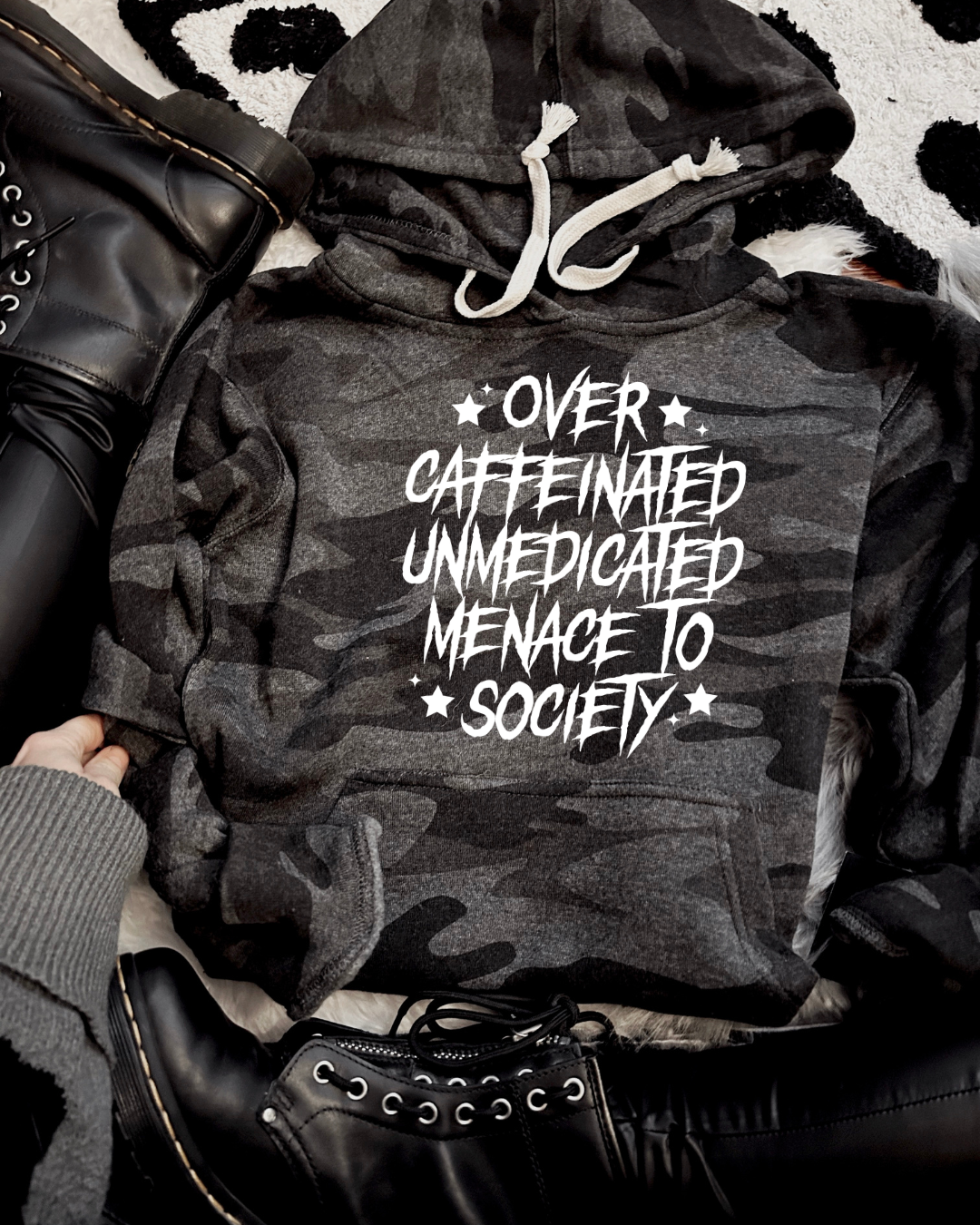 Menace camo Elevated Fleece Hoodie