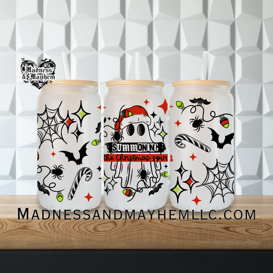 summoning the christmas spirit Libbey Glass