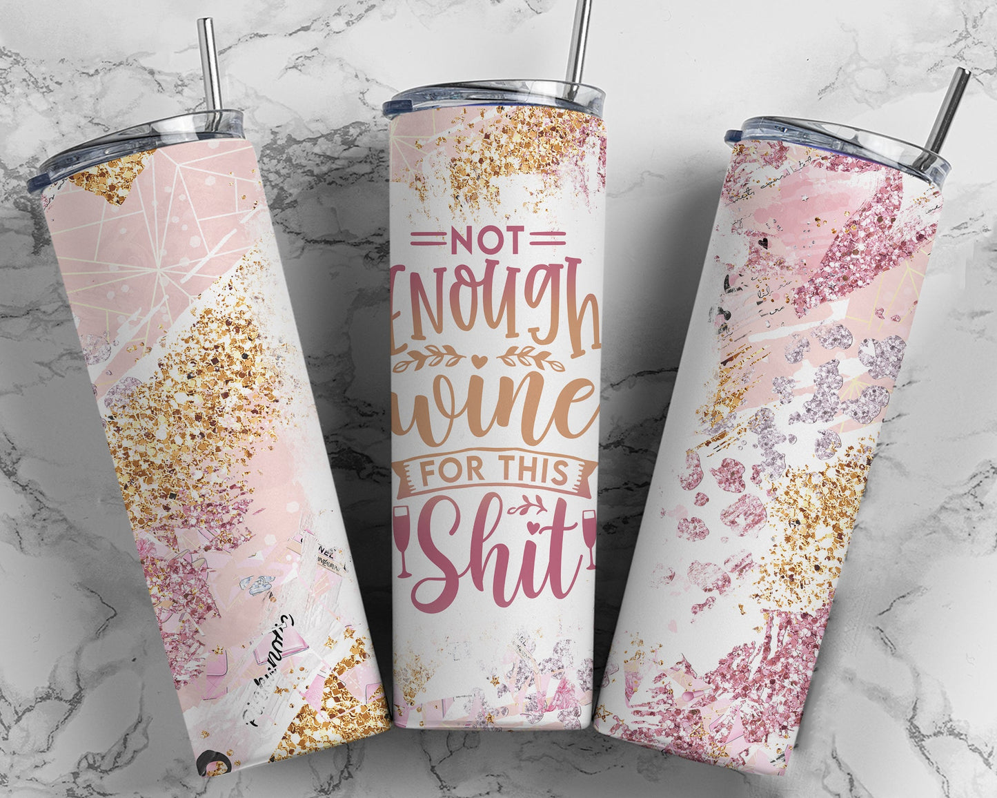 Not Enough Wine Finished Tumbler