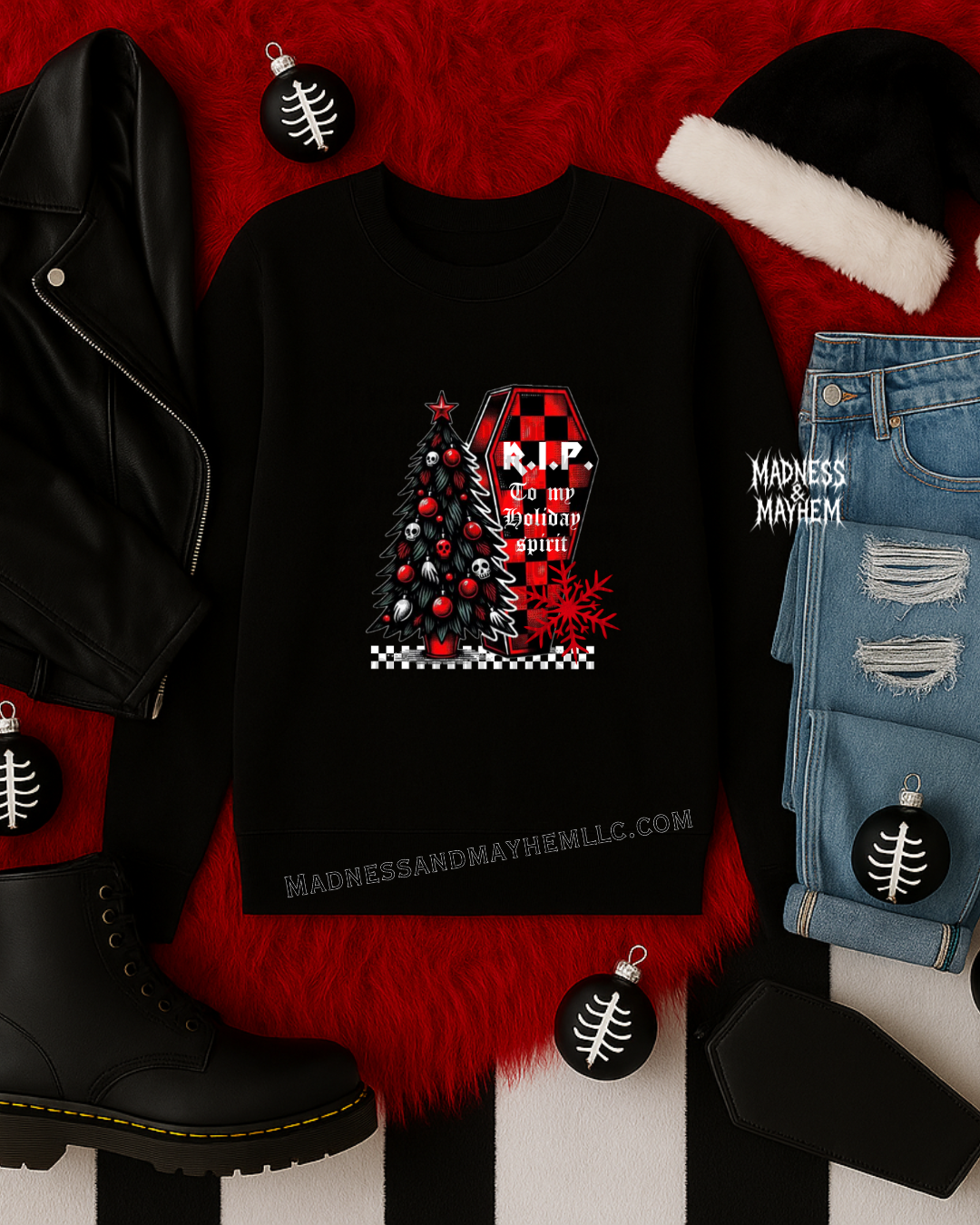 RIP holiday spirit sweatshirt