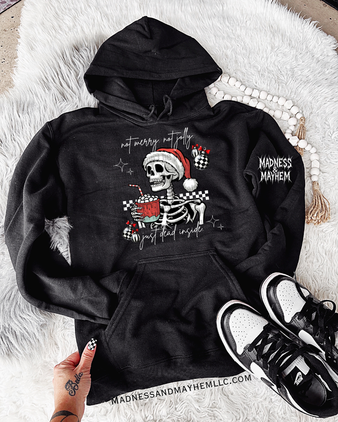 Not jolly dead inside hoodie