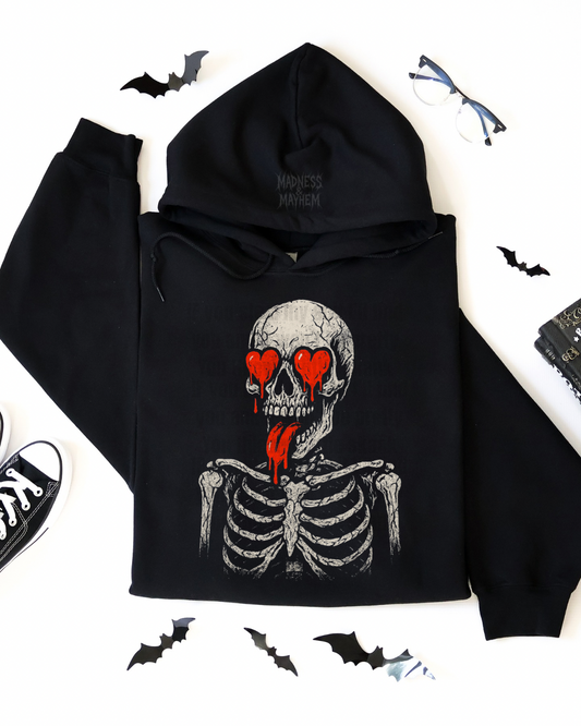 Lover skeleton hoodie