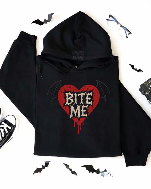 Bite me hoodie
