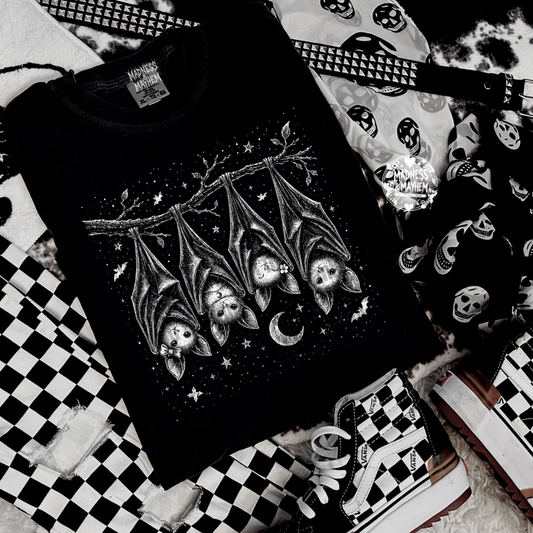 Hanging bats shirt