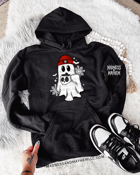 Winter ghost hoodie